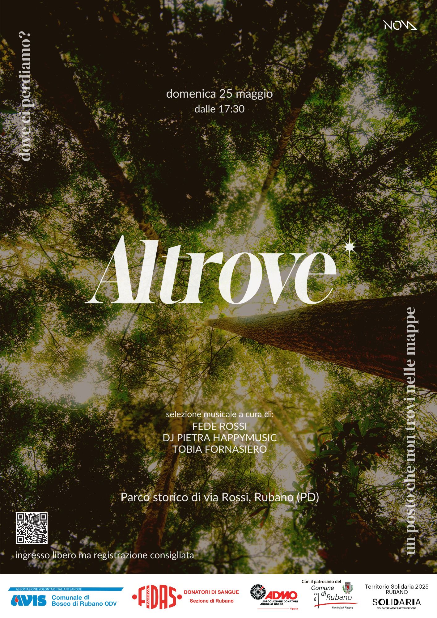 ALTROVE – Buona musica al Parco Storico del Comune di Rubano